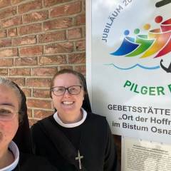 At the Heede place of prayer – a “Place of Hope” (local pilgrimage site) for the 2025 Jubilee Year