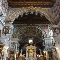 The Basilica of Santa Maria in Aracoeli (Basilica of St. Mary of the Altar in Heaven)